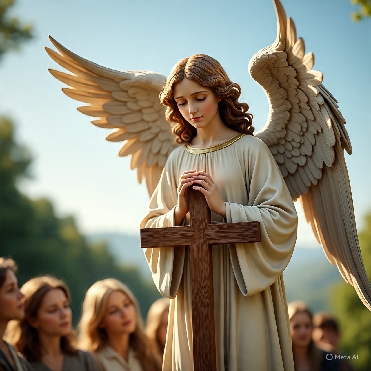How does Catholic belief perceive the role of angels in relation to ...